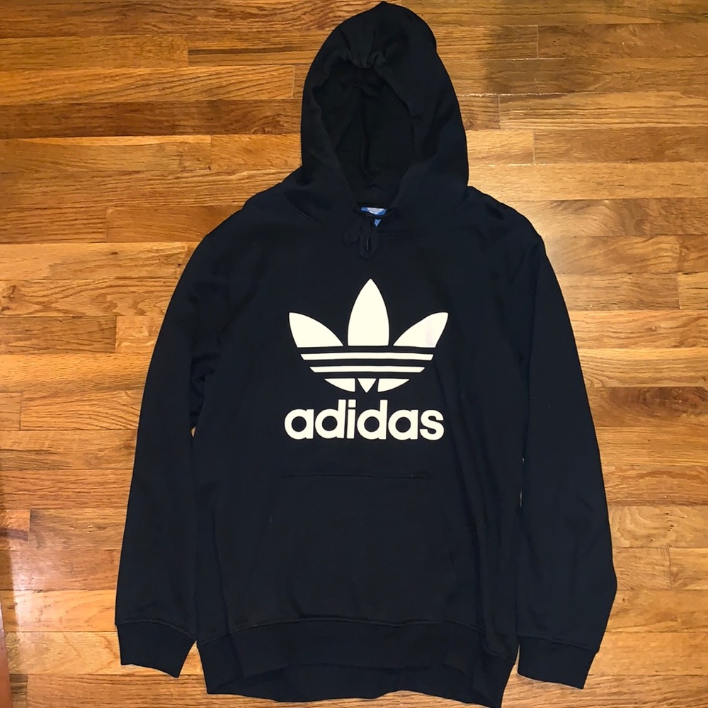 Adidas Originals Men's Classics Trefoil Hoodie, Large.